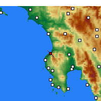 Nearby Forecast Locations - Kyparissia - 图