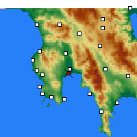 Nearby Forecast Locations - Messene - 图