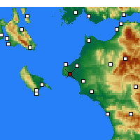 Nearby Forecast Locations - Vartholomio - 图