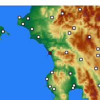 Nearby Forecast Locations - Zacharo - 图