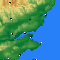 Nearby Forecast Locations - 弗福爾 - 图