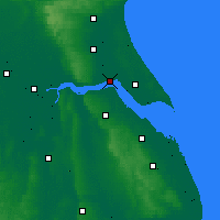 Nearby Forecast Locations - 赫爾河畔京士頓 - 图