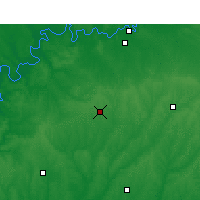 Nearby Forecast Locations - 格林维尔 - 图