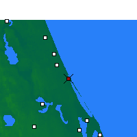 Nearby Forecast Locations - 新士麦那海滩 - 图