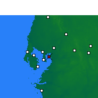 Nearby Forecast Locations - Davis Islands - 图