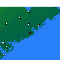 Nearby Forecast Locations - 查尔斯顿 - 图