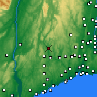 Nearby Forecast Locations - 新米爾福德 - 图