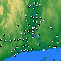 Nearby Forecast Locations - 紐因頓 - 图