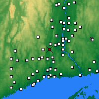 Nearby Forecast Locations - 紹辛頓 - 图