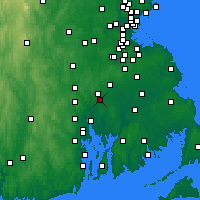 Nearby Forecast Locations - 阿特尔伯勒 - 图