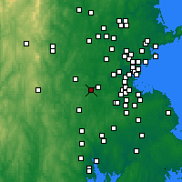 Nearby Forecast Locations - 弗雷明翰 - 图