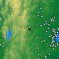 Nearby Forecast Locations - 萊姆斯特 - 图