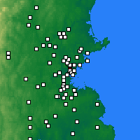 Nearby Forecast Locations - 莫尔登 - 图