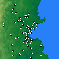 Nearby Forecast Locations - 梅尔罗斯 - 图