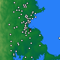 Nearby Forecast Locations - 昆西 - 图