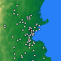 Nearby Forecast Locations - Stoneham - 图