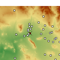 Nearby Forecast Locations - 埃文代尔 - 图