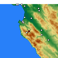 Nearby Forecast Locations - Carmel Valley - 图