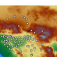 Nearby Forecast Locations - 克雷斯特萊恩 - 图