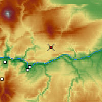 Nearby Forecast Locations - 戈尔登代尔 - 图