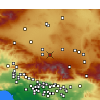 Nearby Forecast Locations - 洛杉磯湖 - 图