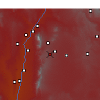 Nearby Forecast Locations - Tijeras - 图