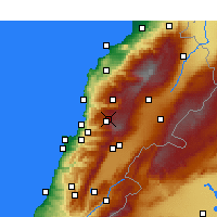 Nearby Forecast Locations - Fâraïya - 图