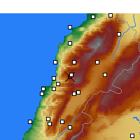 Nearby Forecast Locations - Faraya - 图