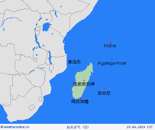 一览表  非洲 预报图