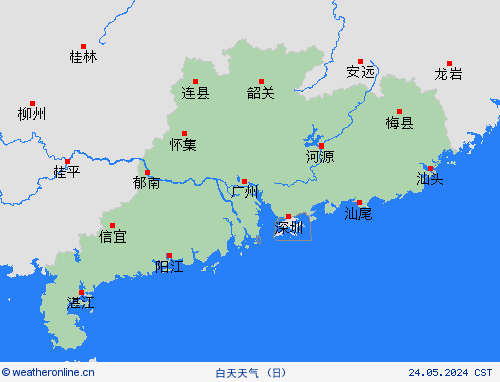 一览表  中国 预报图