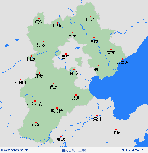 一览表  中国 预报图