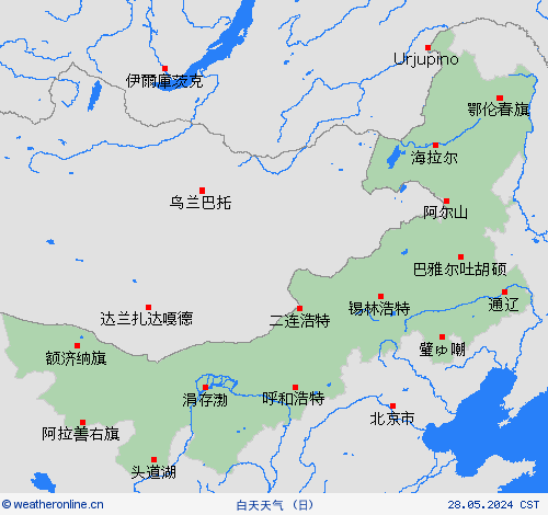 一览表  中国 预报图