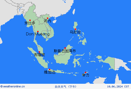 一览表  亚洲 预报图