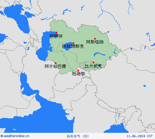 一览表  亚洲 预报图