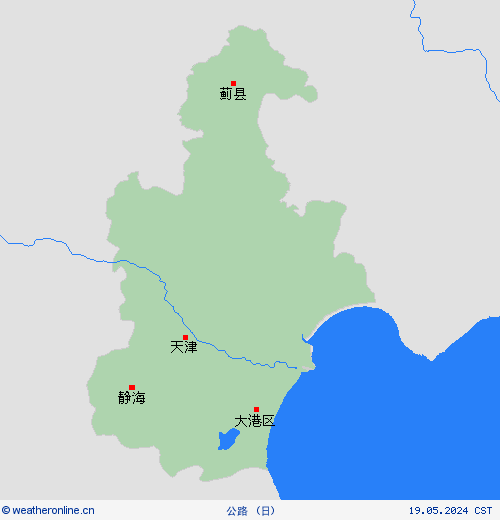 公路  中国 预报图