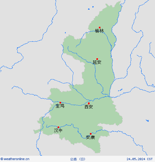 公路  中国 预报图