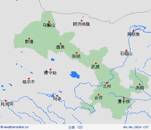 公路  中国 预报图