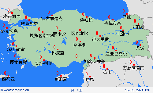 风  土耳其 欧洲 预报图