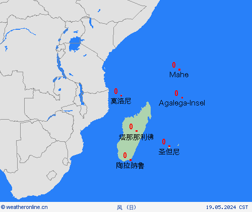 风  非洲 预报图