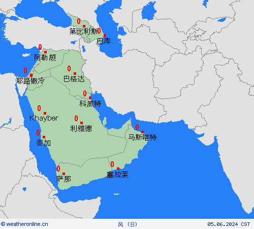 风  亚洲 预报图